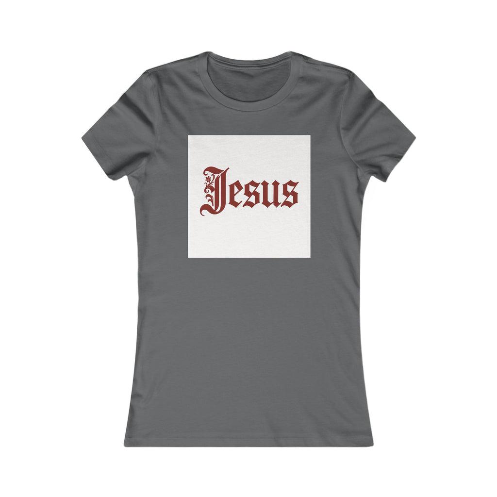 Jesus Gothic Lettering T-Shirt | Christian Faith Graphic Tee
