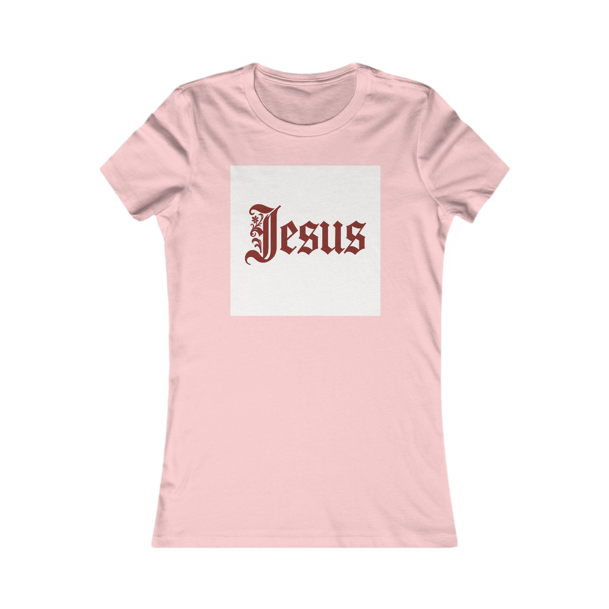 Jesus Gothic Lettering T-Shirt | Christian Faith Graphic Tee
