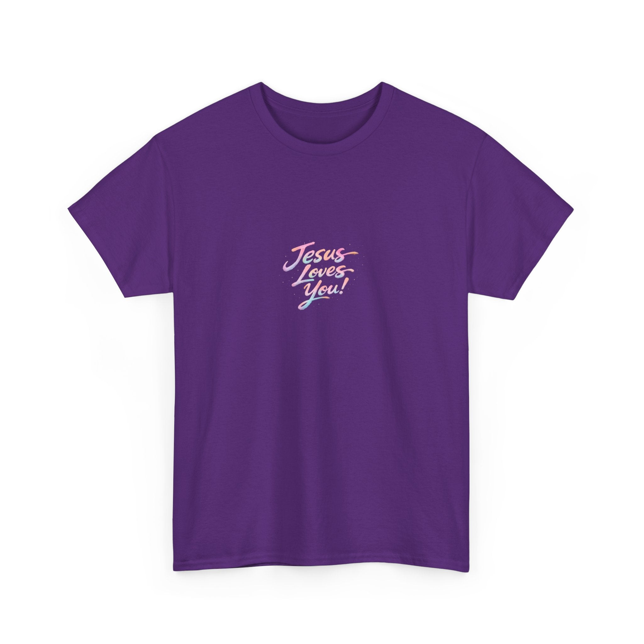 Jesus Loves You T-Shirt | Hand-Drawn Christian Faith Tee