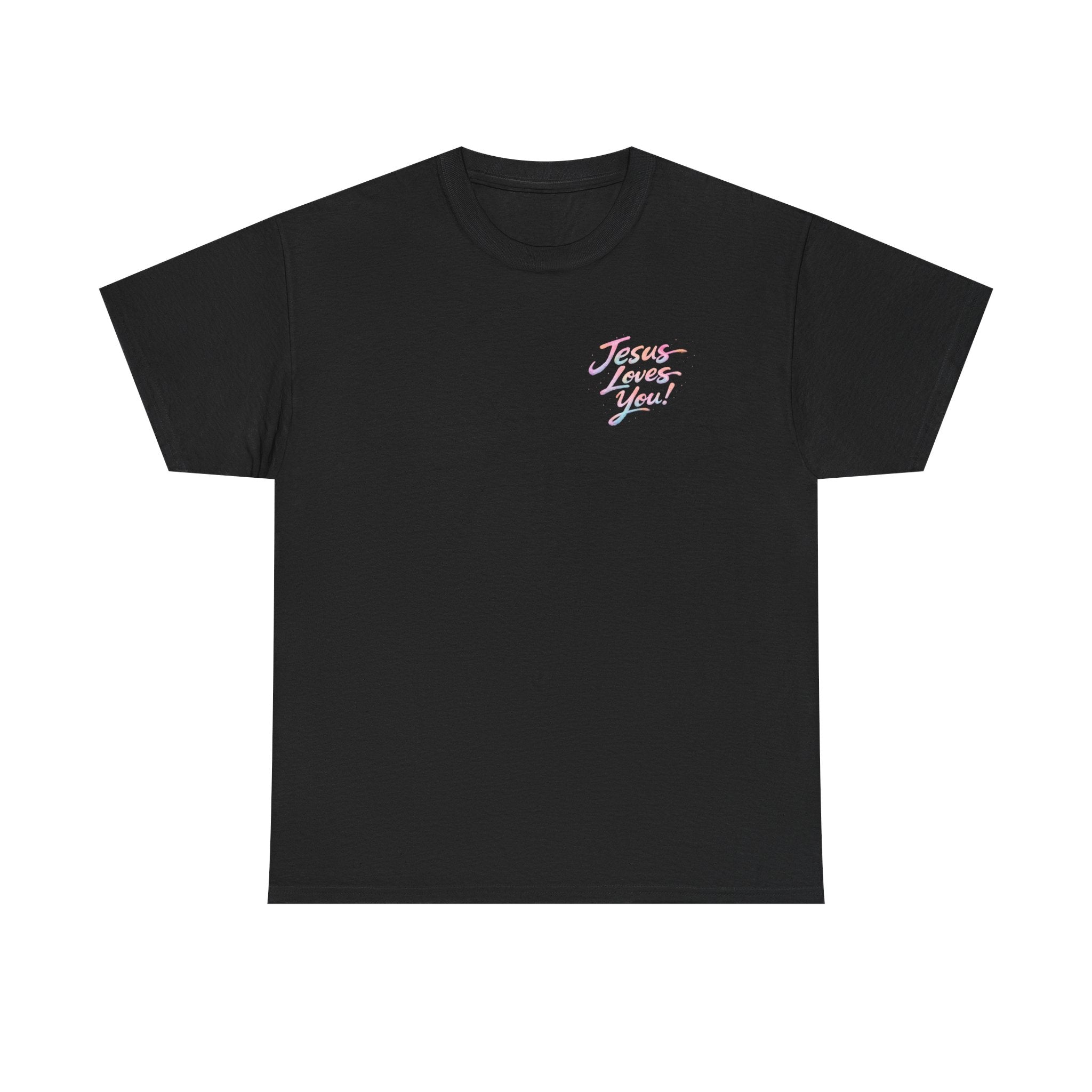 Jesus Loves You T-Shirt | Hand-Drawn Christian Faith Tee