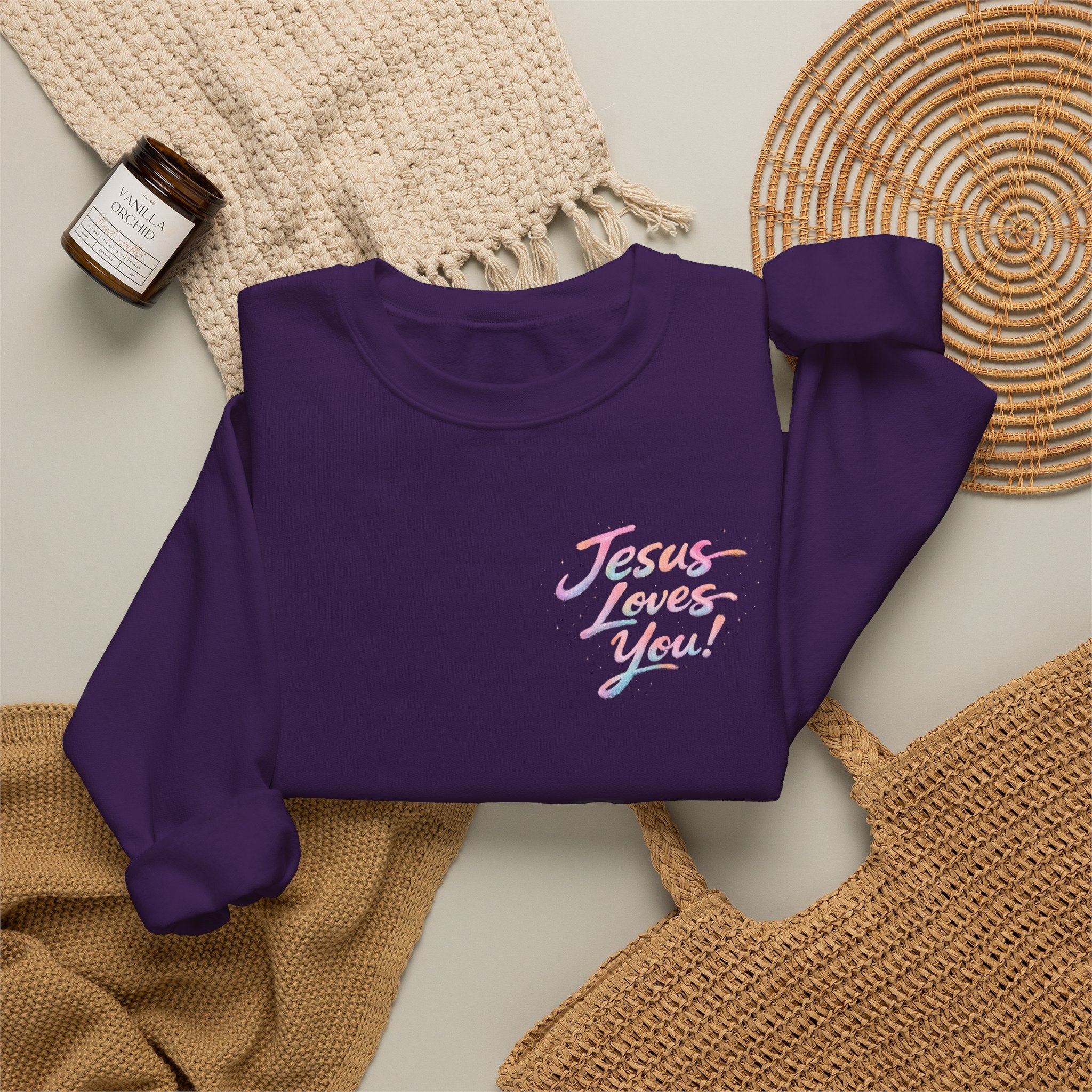 Jesus Loves You Crewneck Sweatshirt