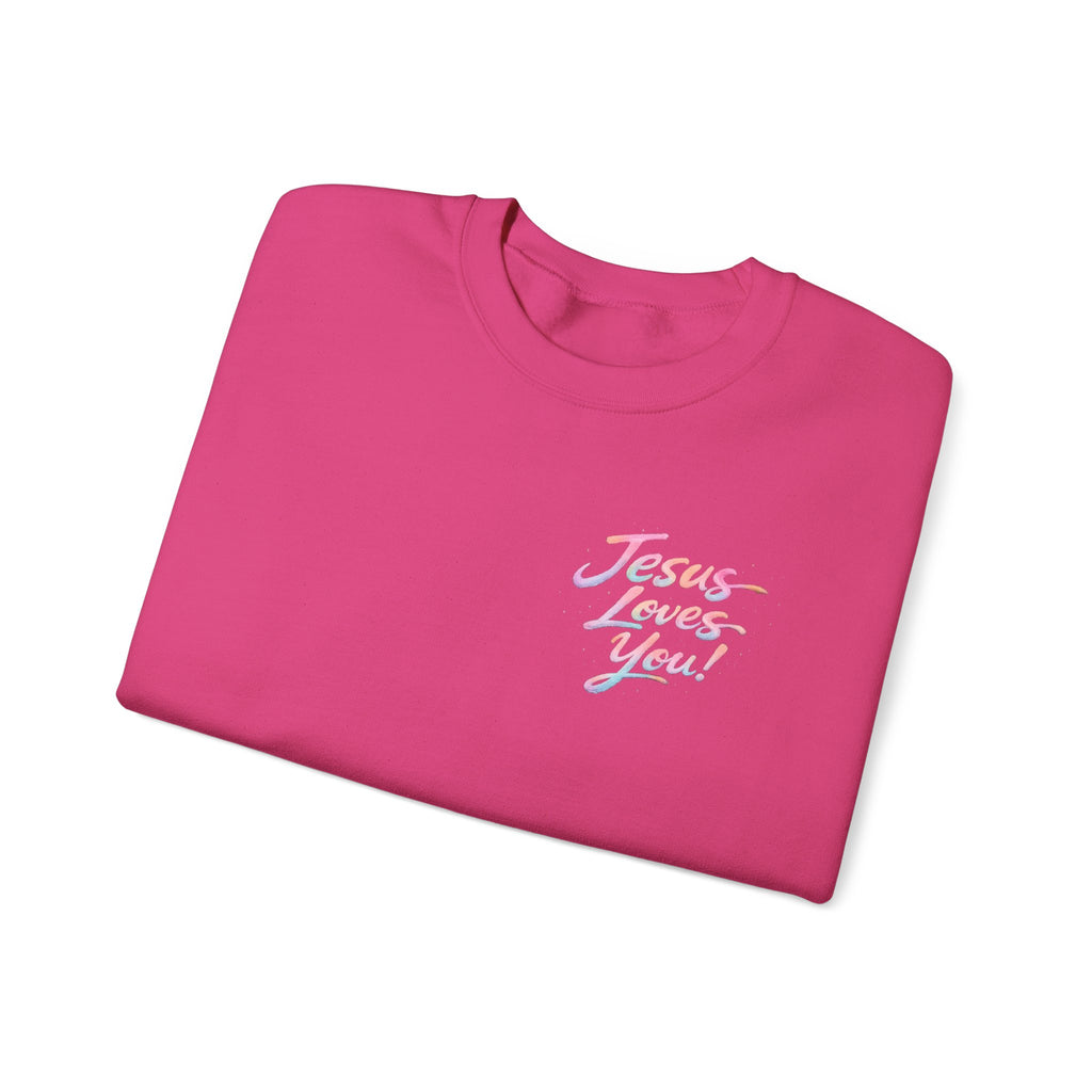 Jesus Loves You Crewneck Sweatshirt