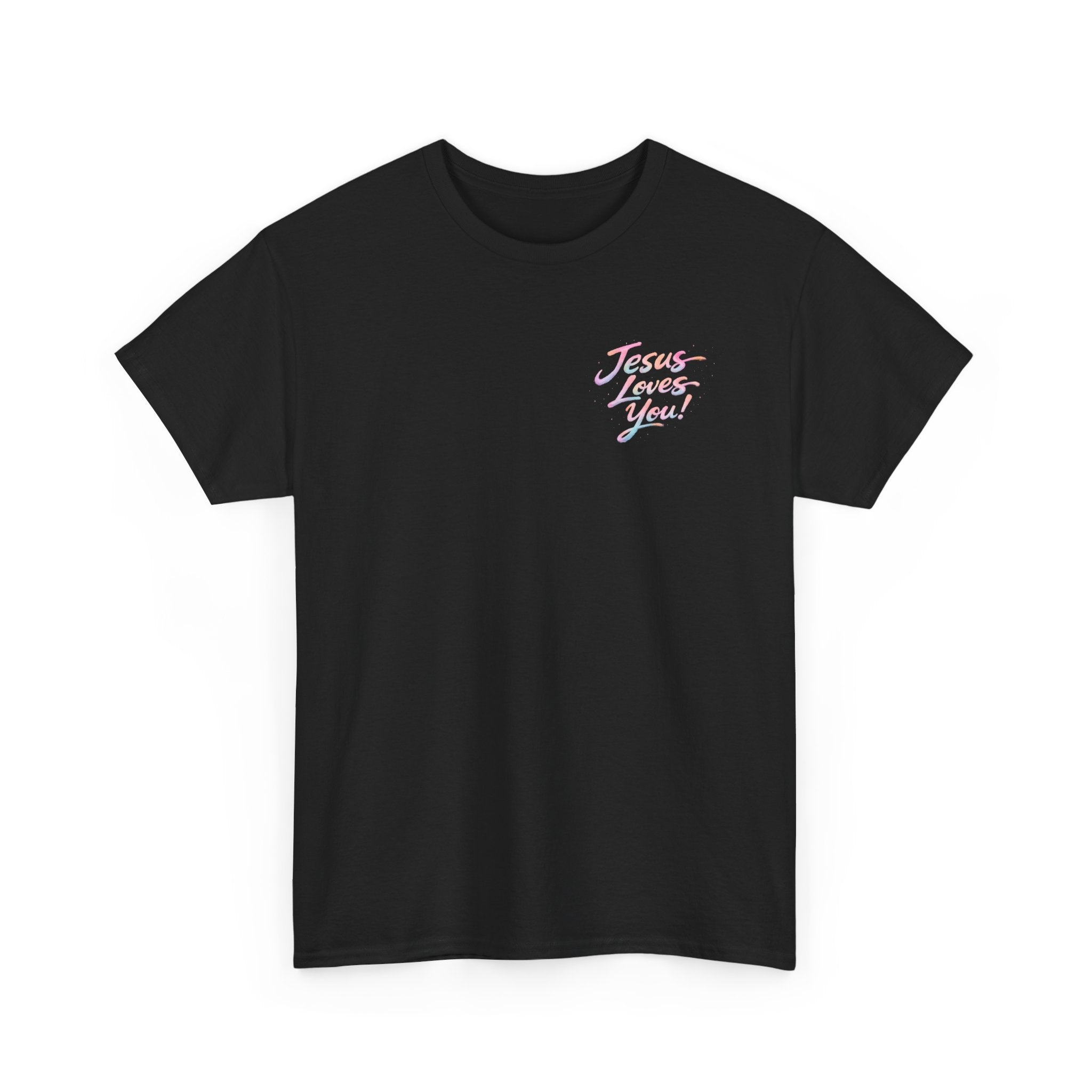 Jesus Loves You T-Shirt | Hand-Drawn Christian Faith Tee