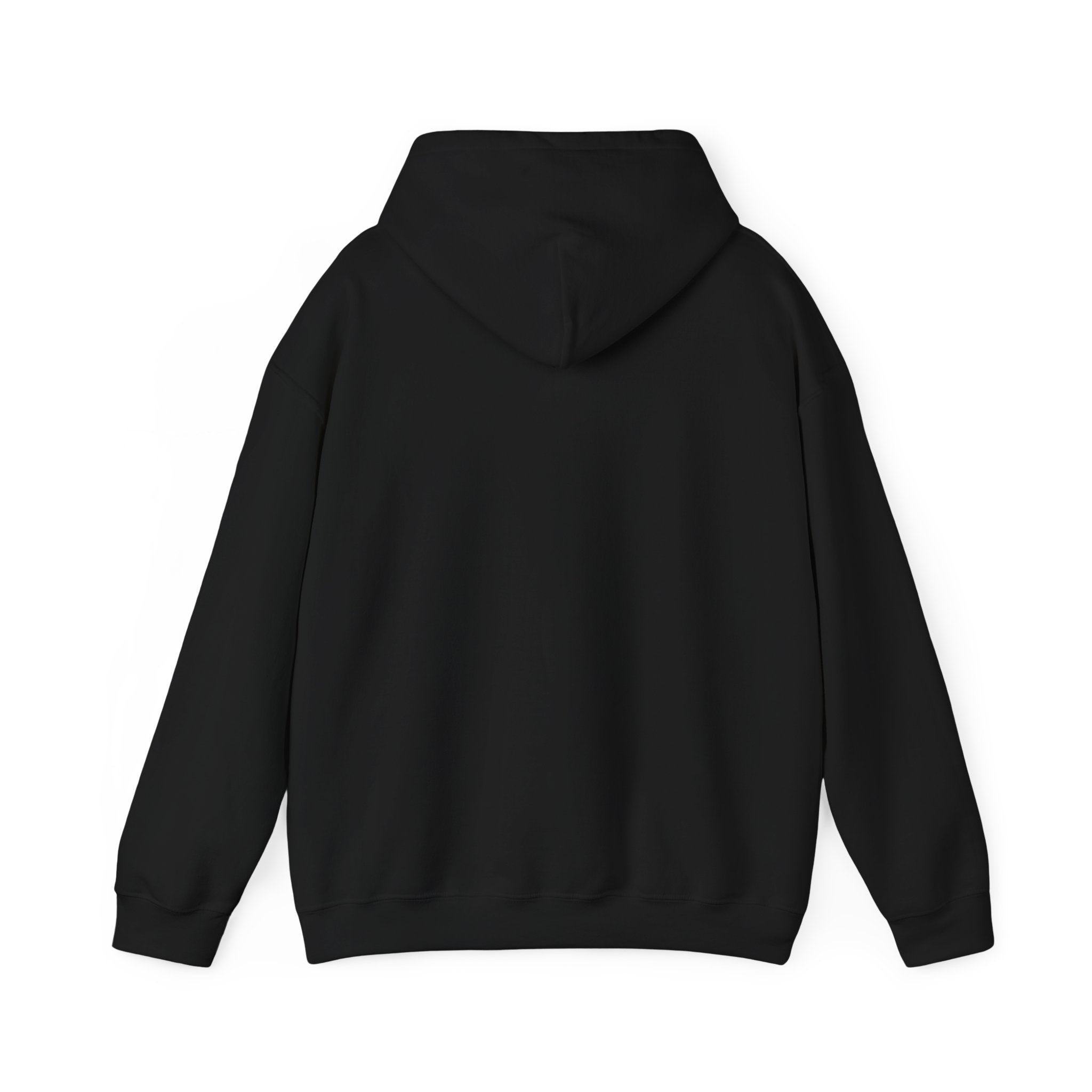 A Man Kneeling at the Cross Hooded Sweatshirt