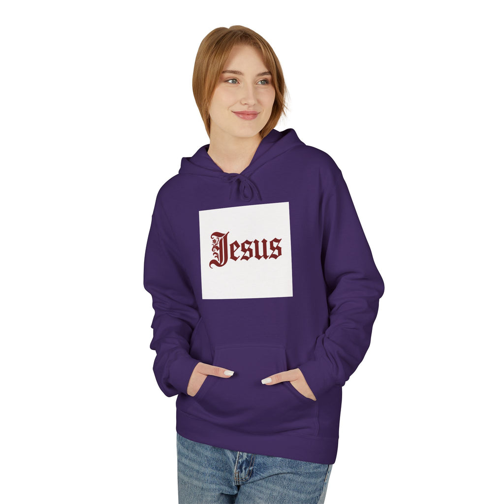 Jesus Gothic Lettering T-Shirt | Christian Faith Graphic Hoodie
