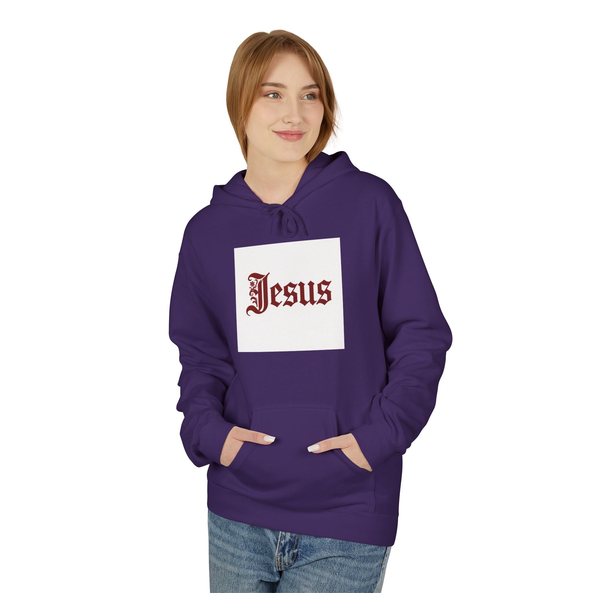 Jesus Gothic Lettering T-Shirt | Christian Faith Graphic Hoodie