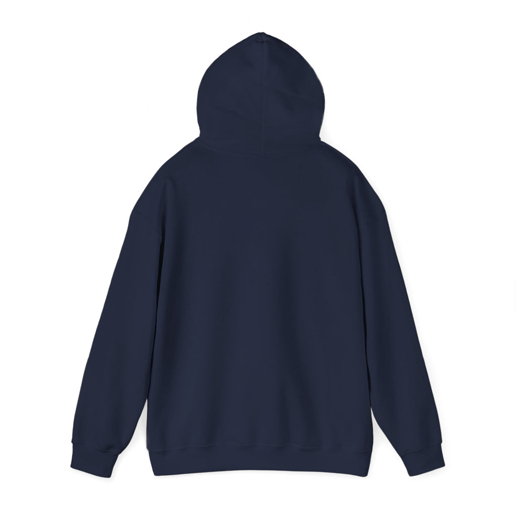 A Man Kneeling at the Cross Hooded Sweatshirt