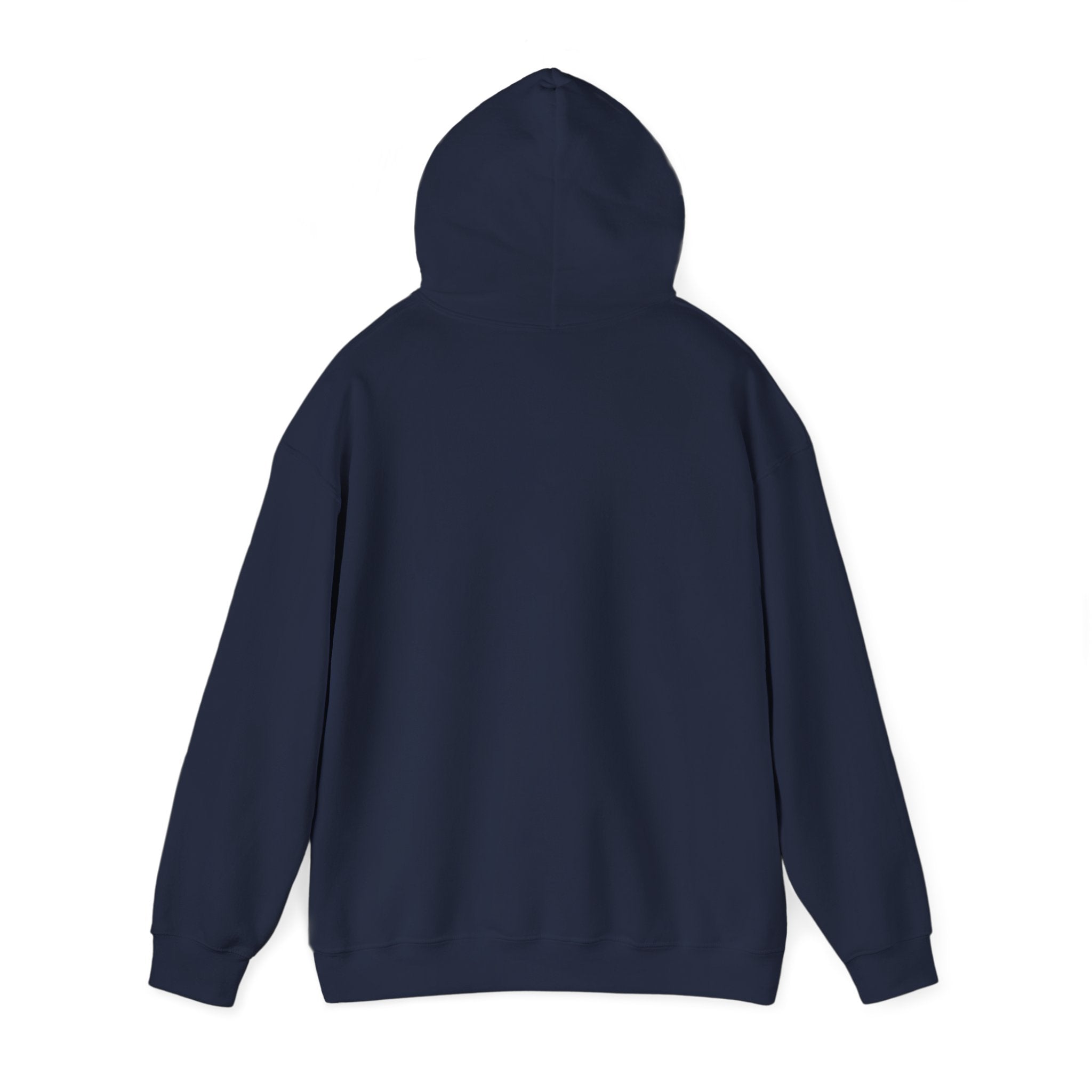 A Man Kneeling at the Cross Hooded Sweatshirt