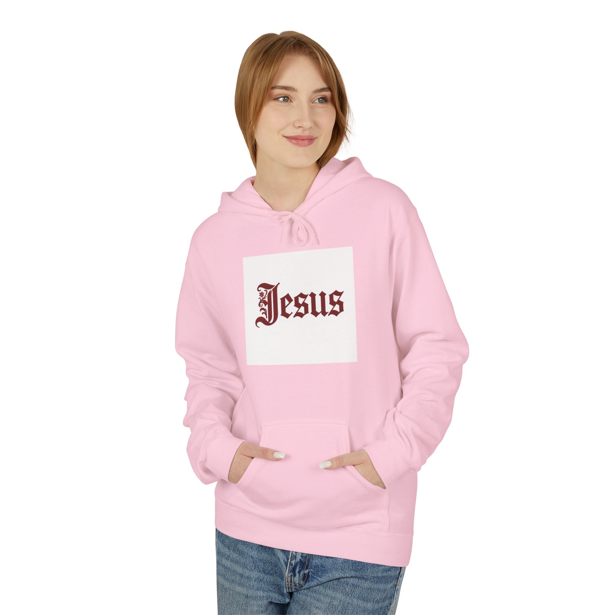Jesus Gothic Lettering T-Shirt | Christian Faith Graphic Hoodie