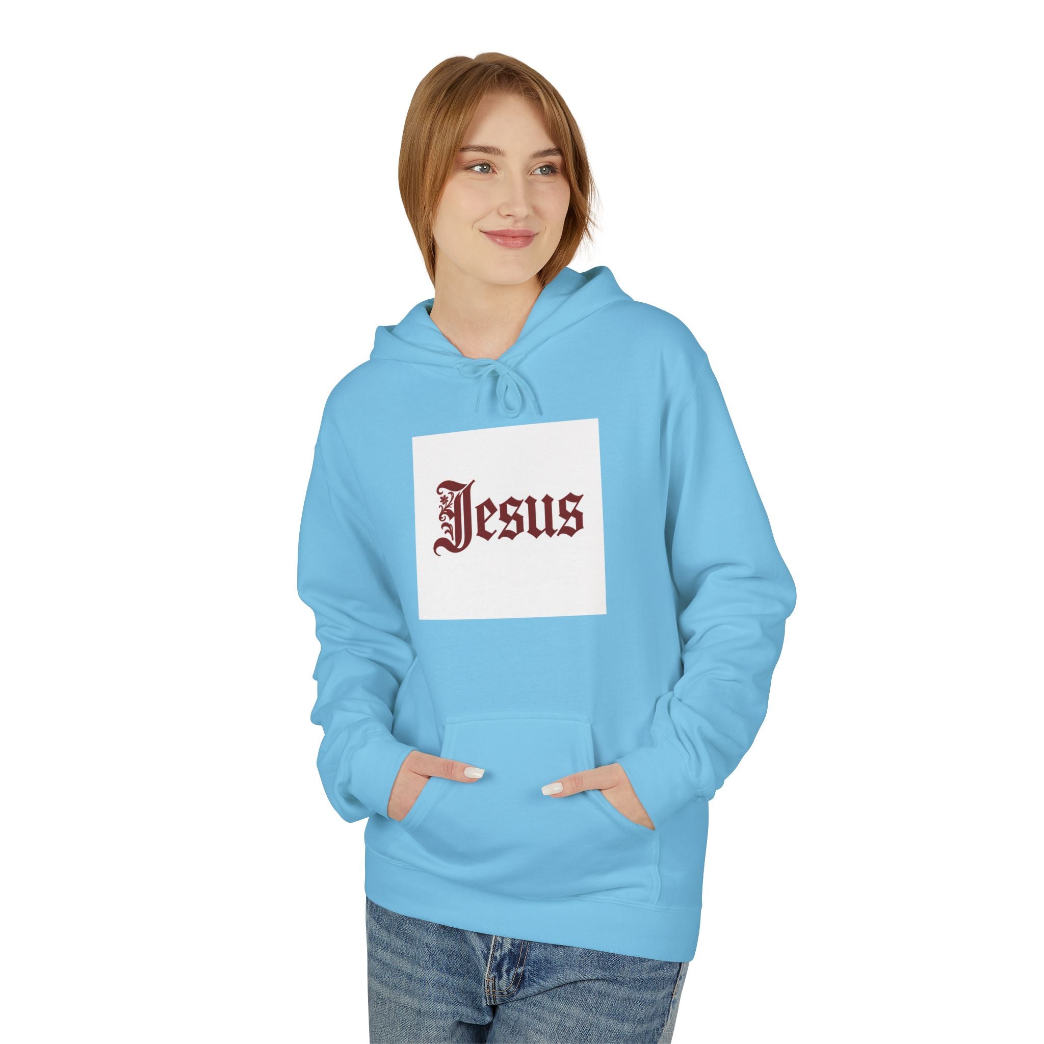 Jesus Gothic Lettering T-Shirt | Christian Faith Graphic Hoodie