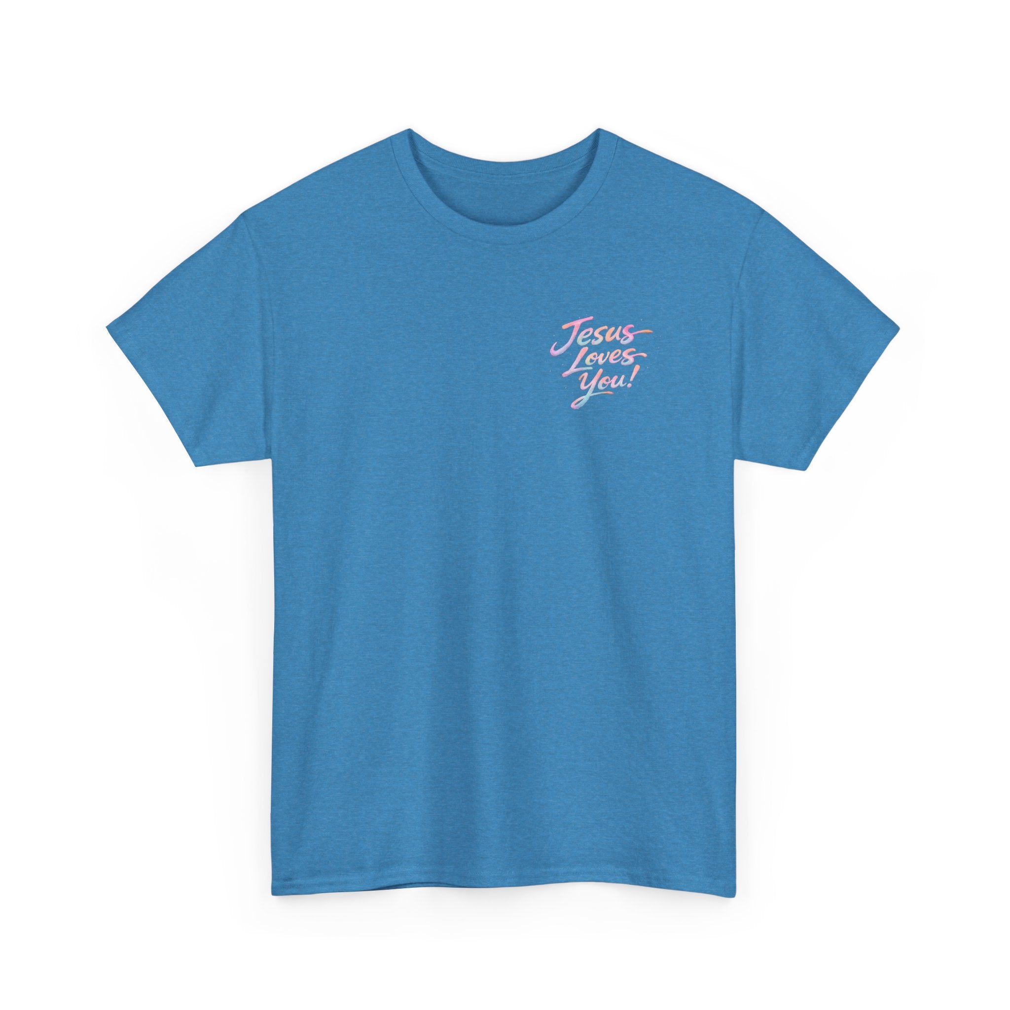Jesus Loves You T-Shirt | Hand-Drawn Christian Faith Tee