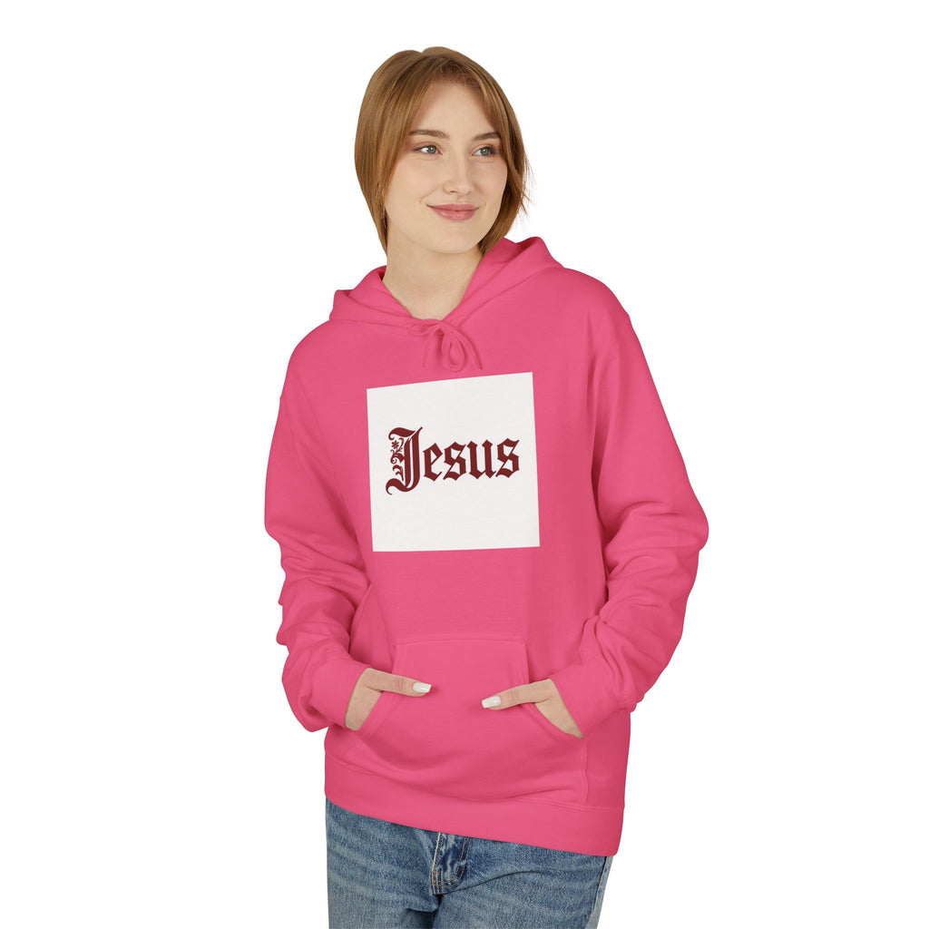 Jesus Gothic Lettering T-Shirt | Christian Faith Graphic Hoodie