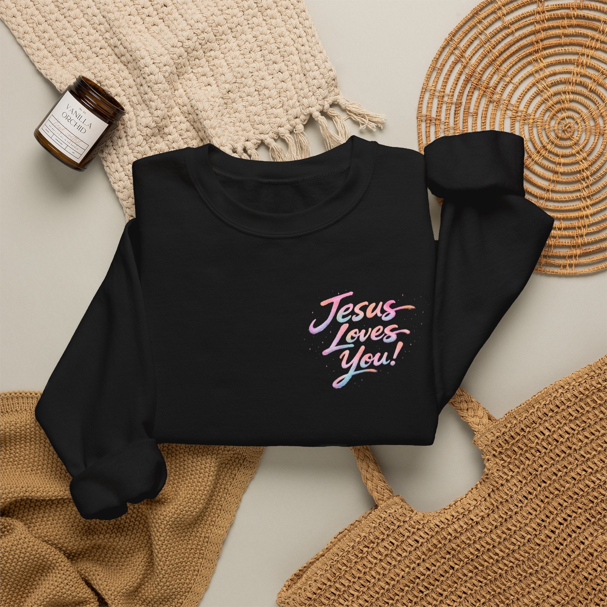 Jesus Loves You Crewneck Sweatshirt