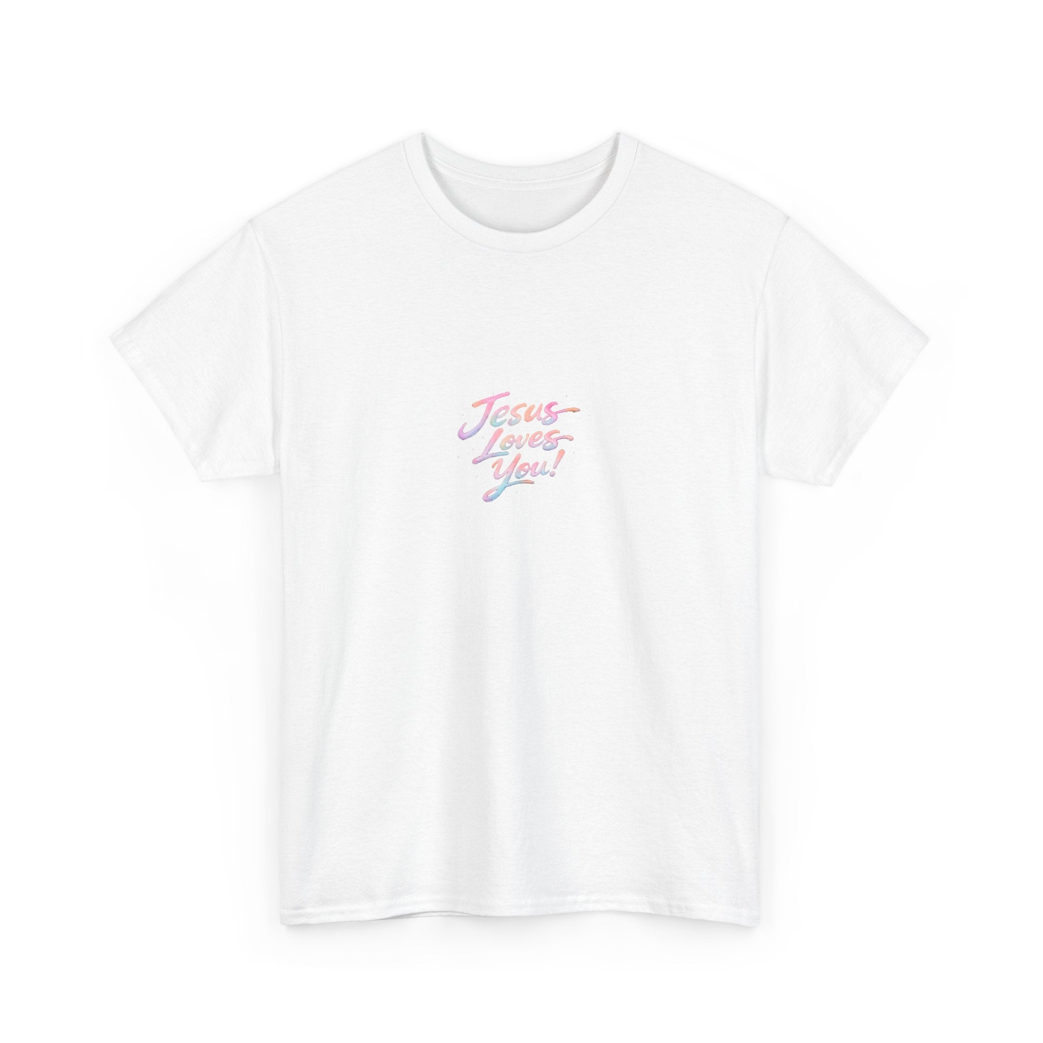 Jesus Loves You T-Shirt | Hand-Drawn Christian Faith Tee