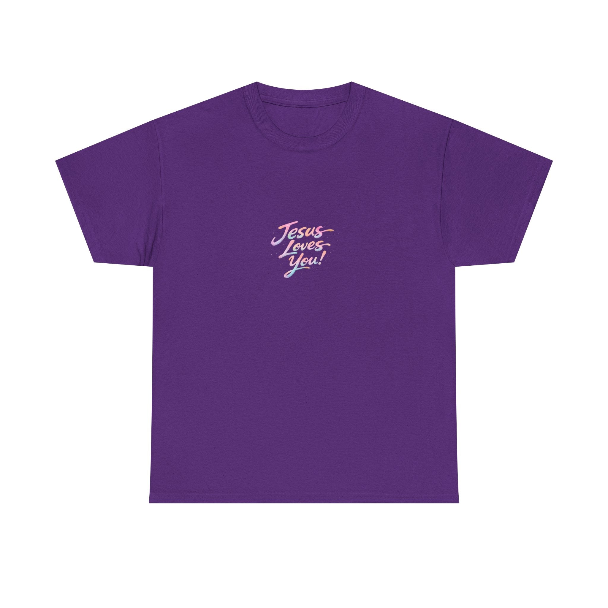 Jesus Loves You T-Shirt | Hand-Drawn Christian Faith Tee
