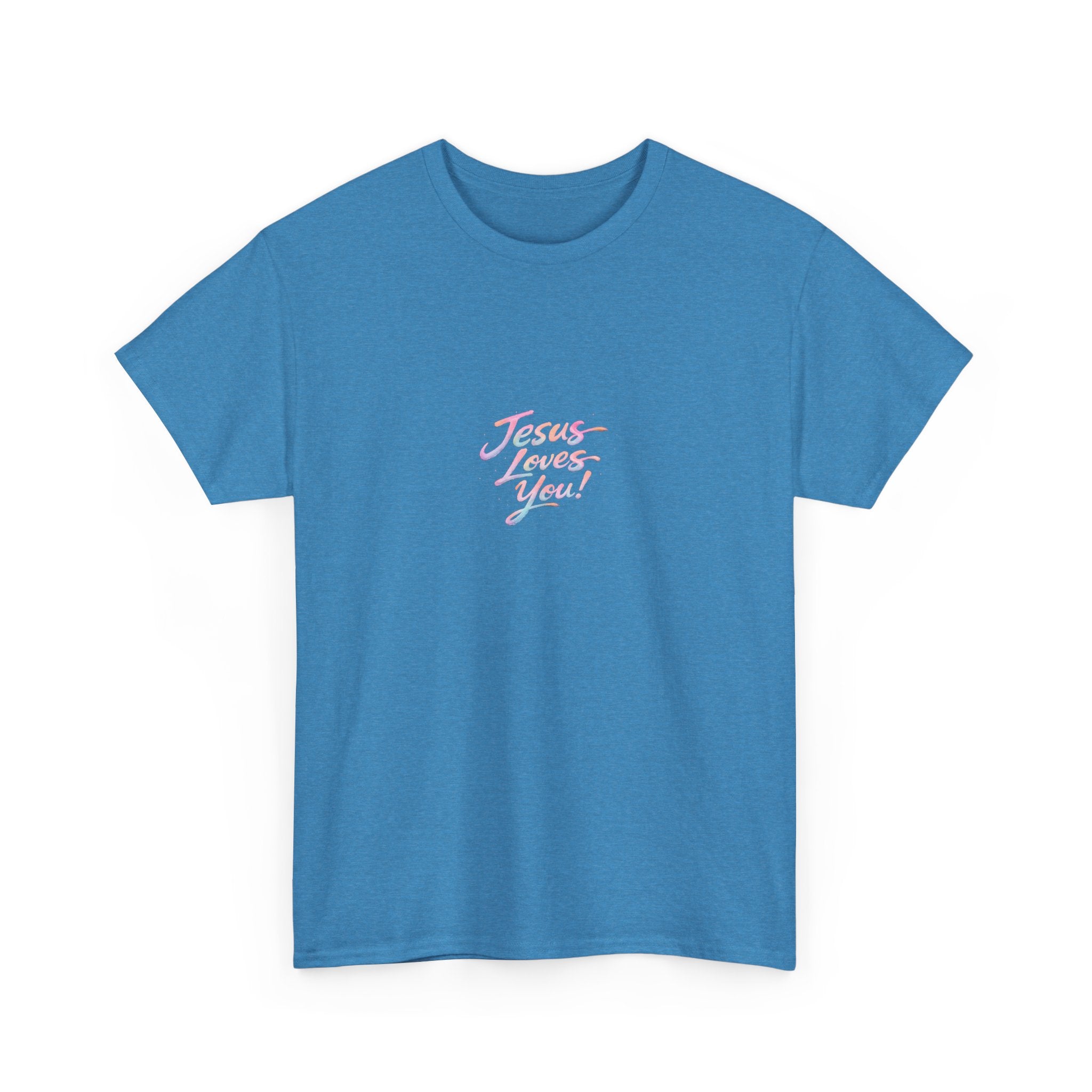 Jesus Loves You T-Shirt | Hand-Drawn Christian Faith Tee