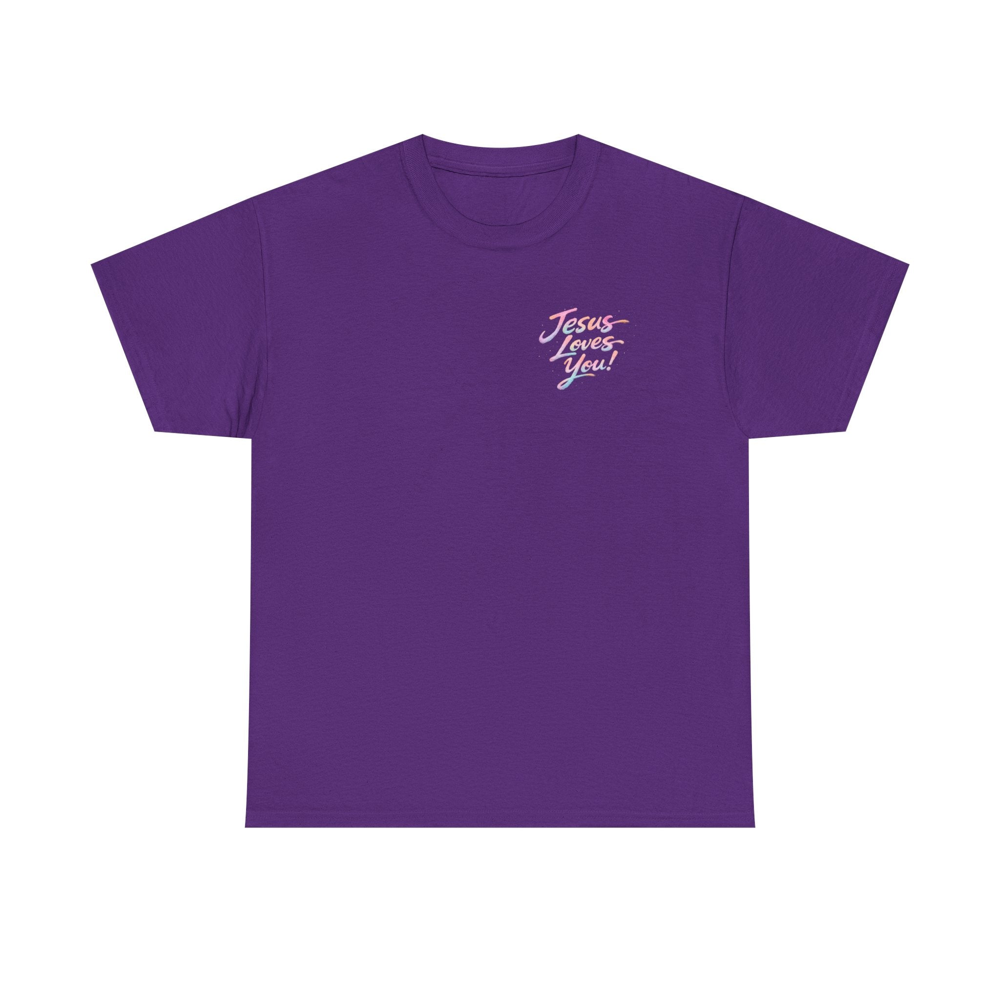 Jesus Loves You T-Shirt | Hand-Drawn Christian Faith Tee