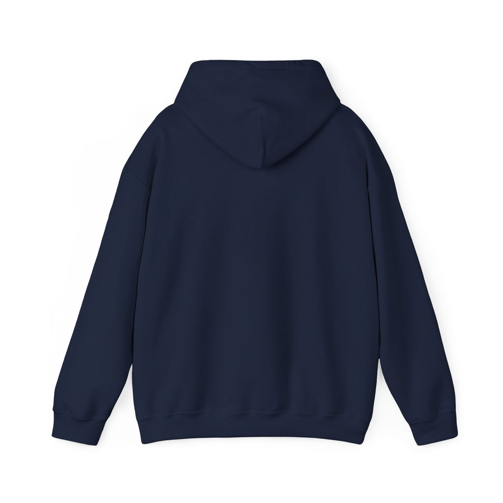 A Man Kneeling at the Cross Hooded Sweatshirt