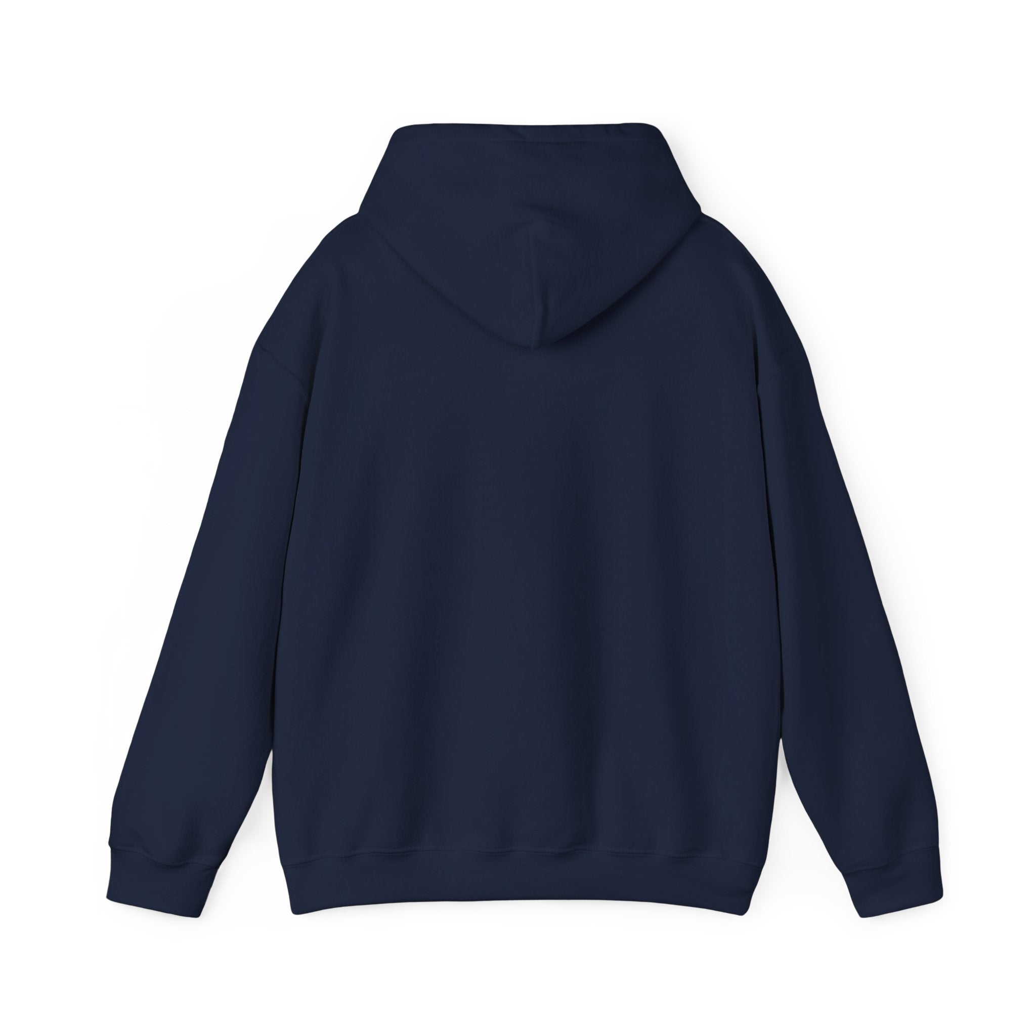 A Man Kneeling at the Cross Hooded Sweatshirt