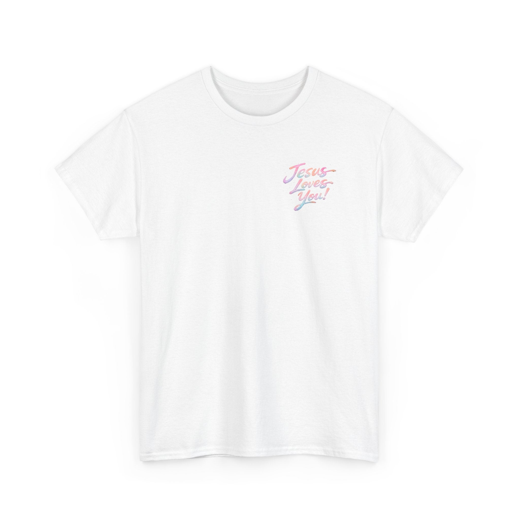 Jesus Loves You T-Shirt | Hand-Drawn Christian Faith Tee