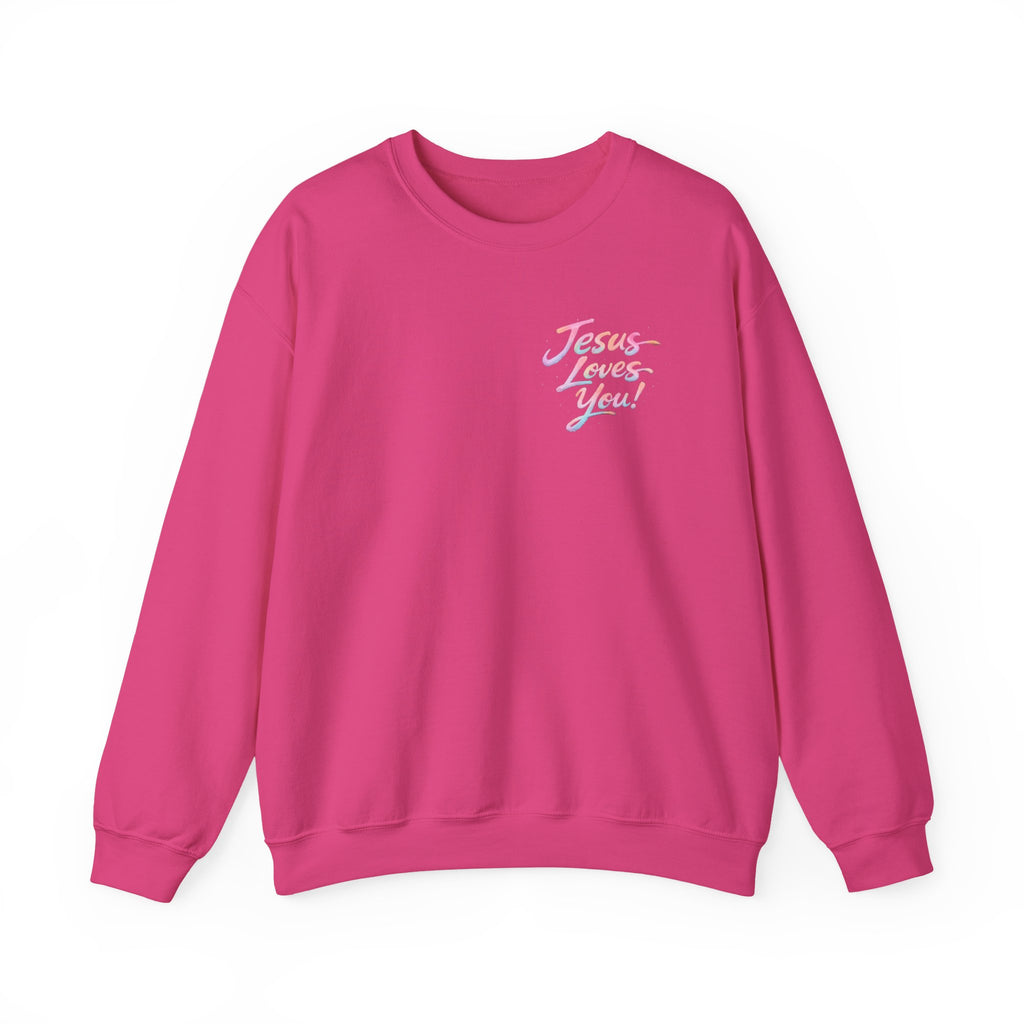 Jesus Loves You Crewneck Sweatshirt