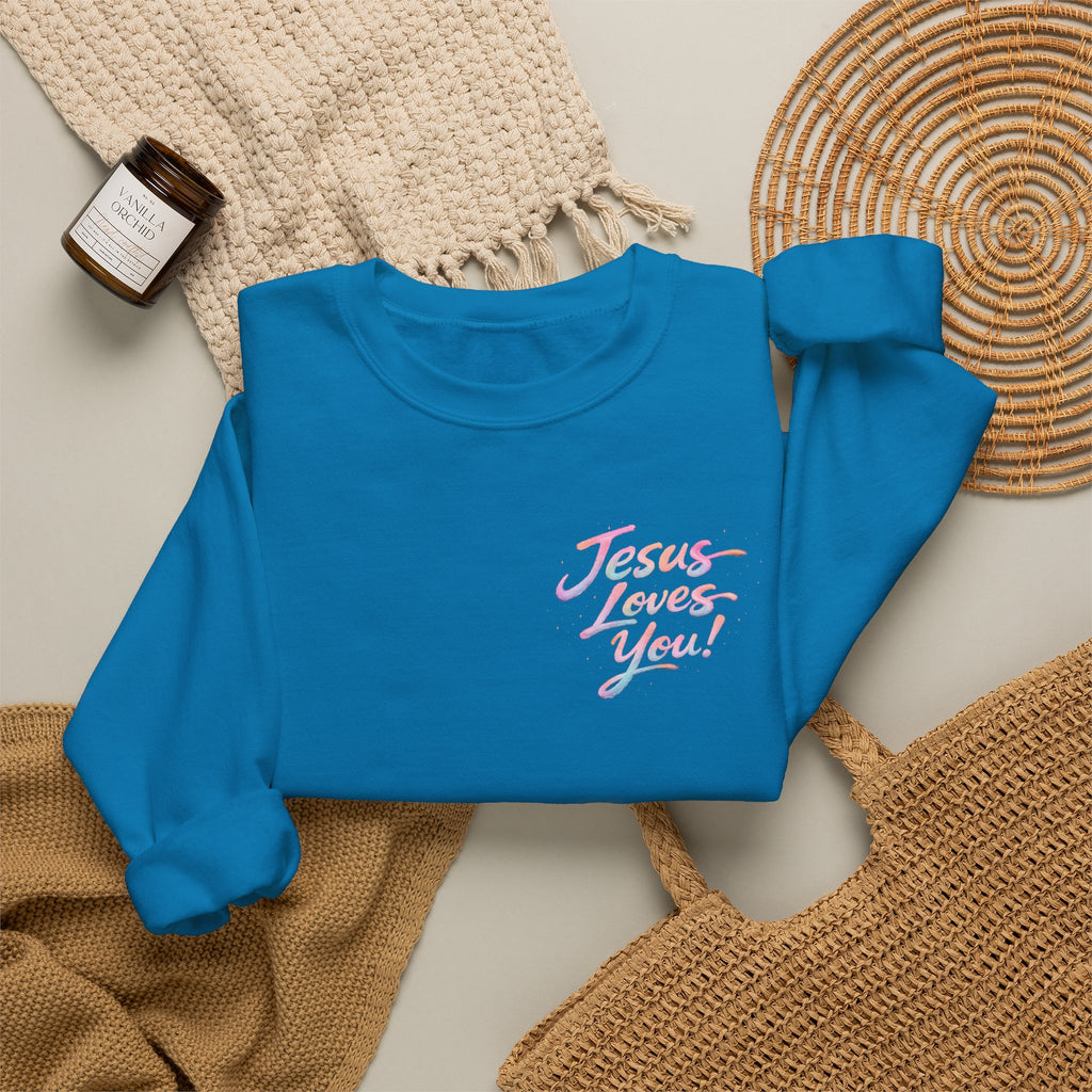 Jesus Loves You Crewneck Sweatshirt