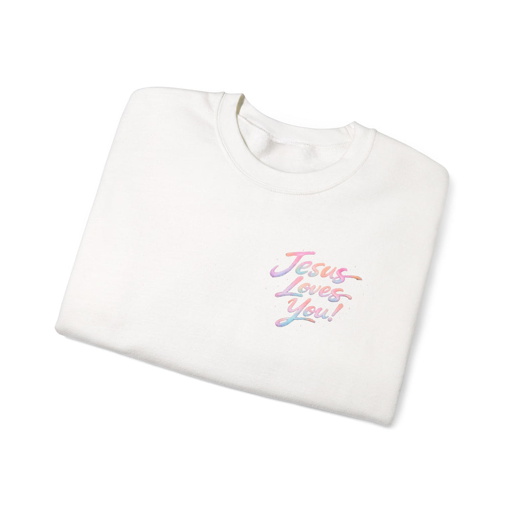 Jesus Loves You Crewneck Sweatshirt