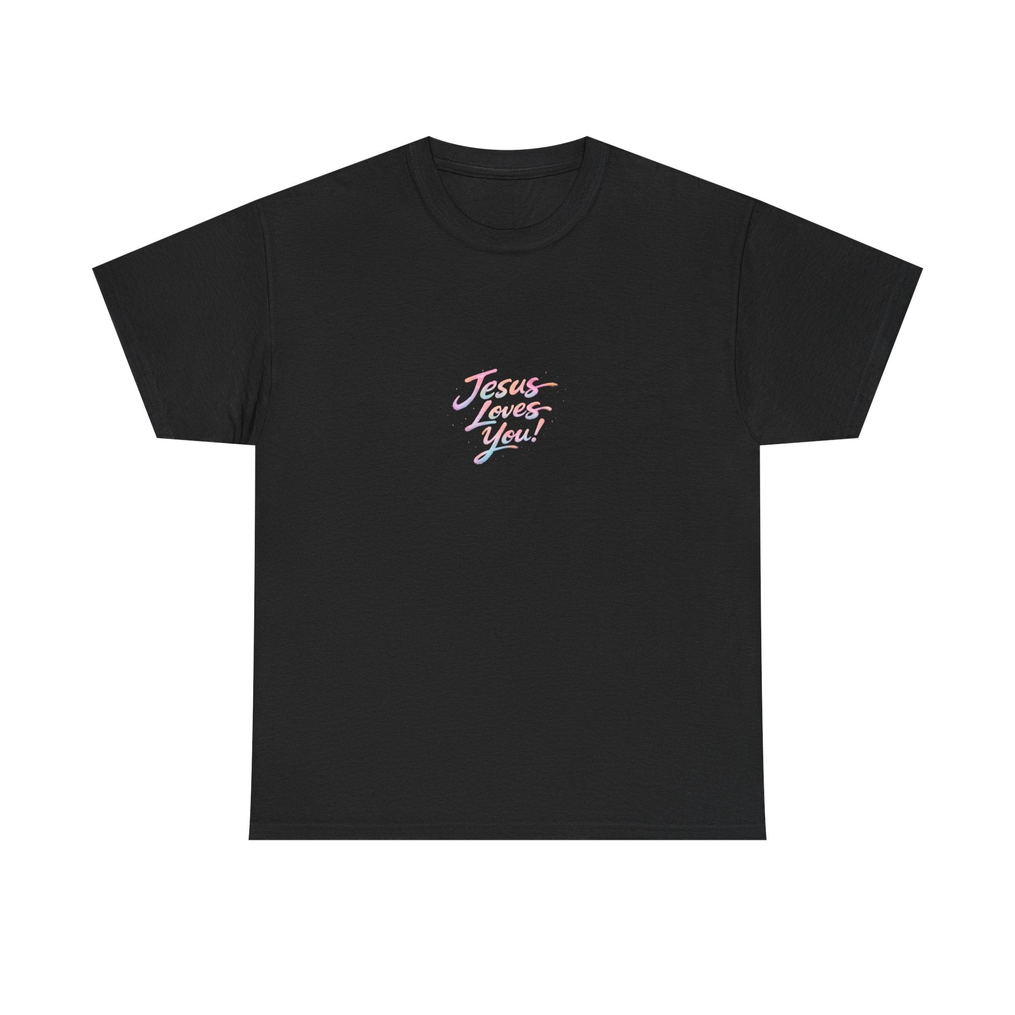 Jesus Loves You T-Shirt | Hand-Drawn Christian Faith Tee