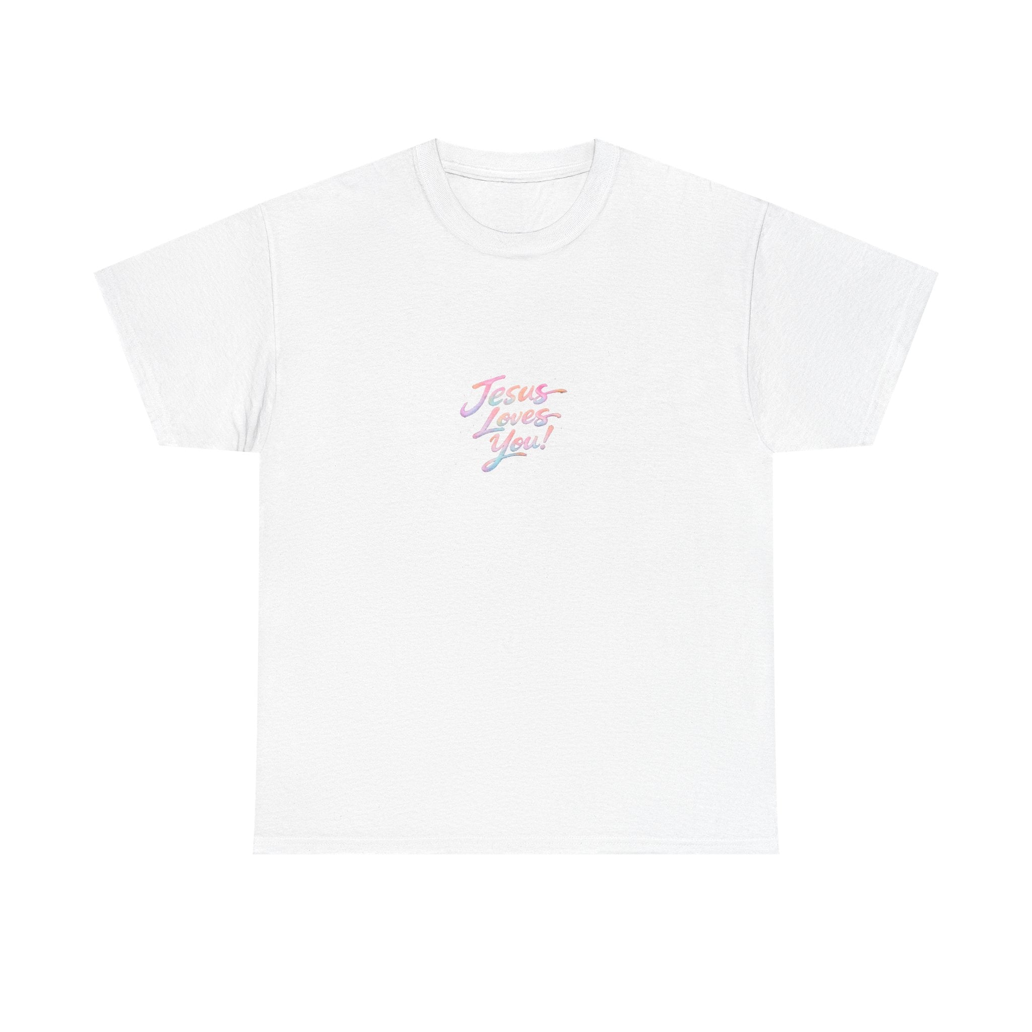 Jesus Loves You T-Shirt | Hand-Drawn Christian Faith Tee