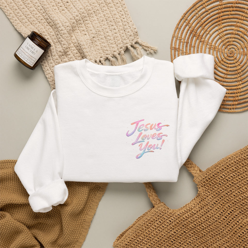 Jesus Loves You Crewneck Sweatshirt