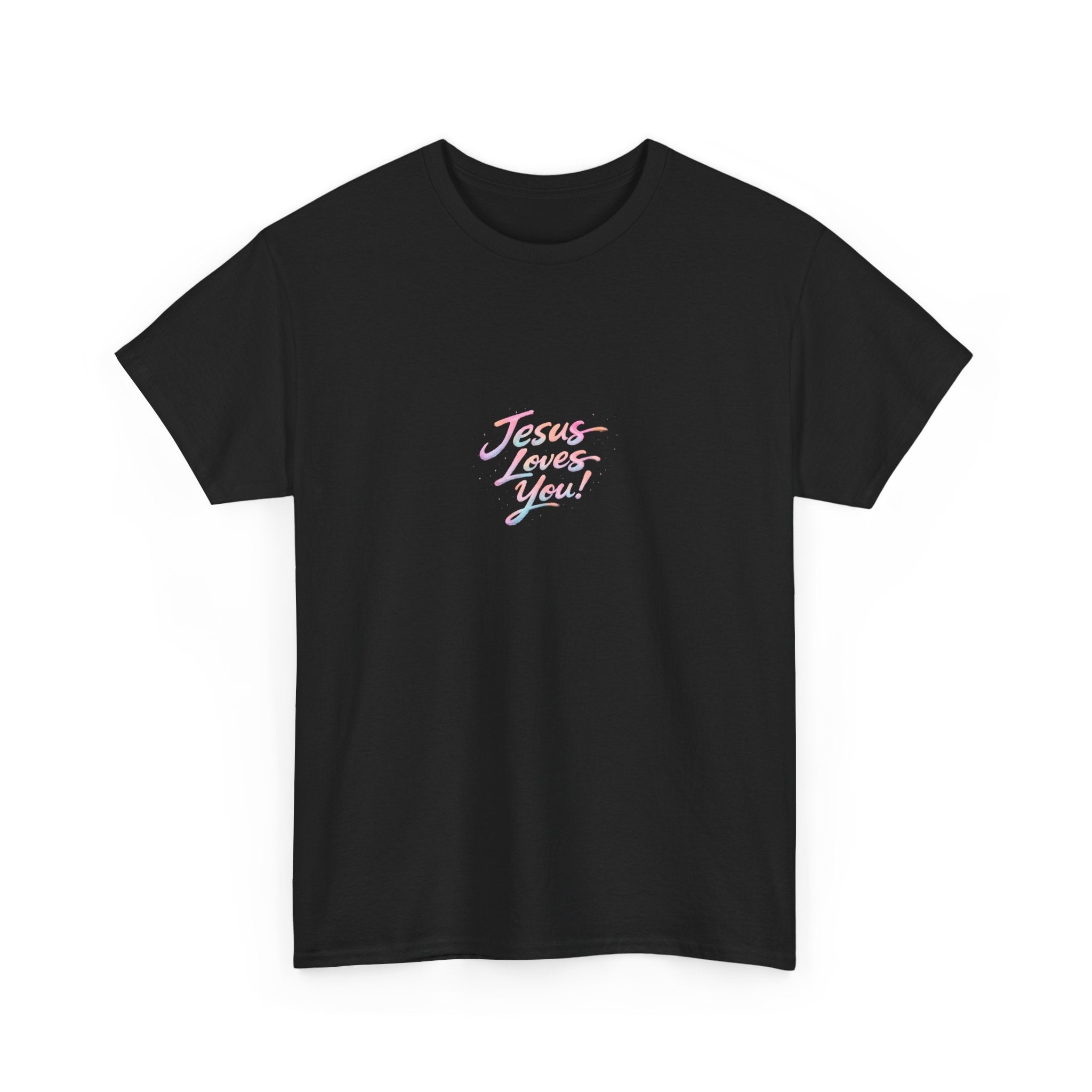 Jesus Loves You T-Shirt | Hand-Drawn Christian Faith Tee